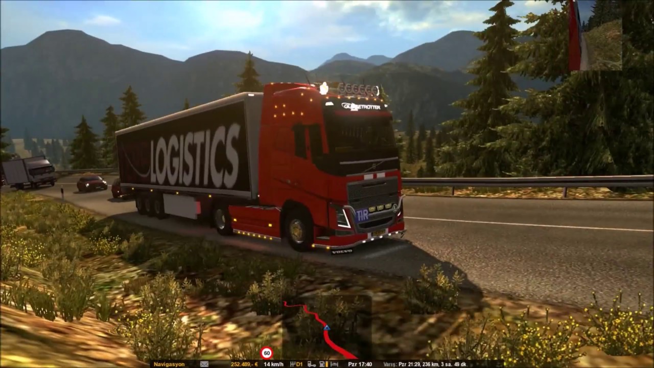 ETS 2 Karadeniz Turu Artvin (Türkiye Haritası) YouTube
