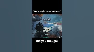 BRING MORE WEAPONS. The Cycle Frontier