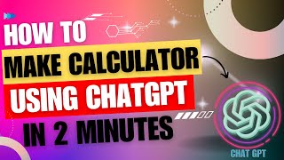 How CHATGPT Makes My Calculator App In two Minute screenshot 4