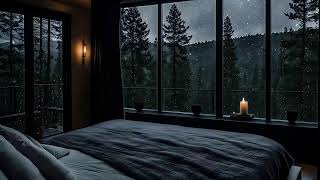 🔴 Cozy Window Rain & Thunder | Be Asleep in 10 min | Heavy Rain for Sleep, Study and Relaxation