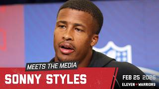 Sonny Styles reflects on Ohio State career, Matt Patricia’s impact at NFL Scouting Combine