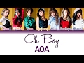 AOA (에이오에이) - Oh Boy (Korean Version) | Han/Rom/Eng | Color Coded Lyrics |