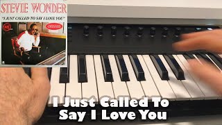 I Just Called To Say I Love You synth cover [Tribute to Stevie Wonder] shorts