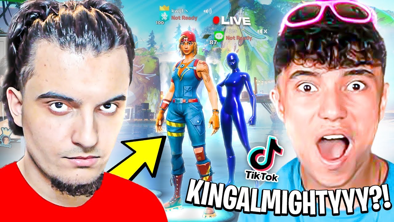 ik 1vs1 tiktokker djes eindelijk tijdens zijn livestream...