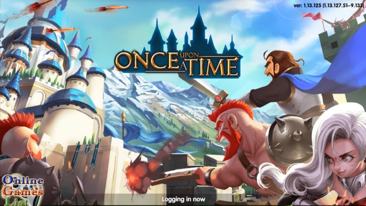 once upon a time video game