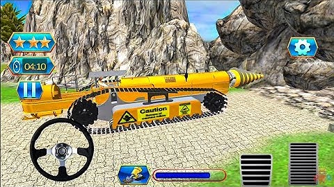 Tunnel Boring Machine Simulator - Highway Bridge Construction 3D - Android Gameplay