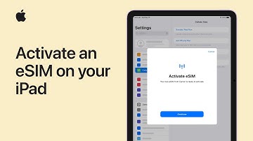 How to activate an eSIM on your iPad | Apple Support