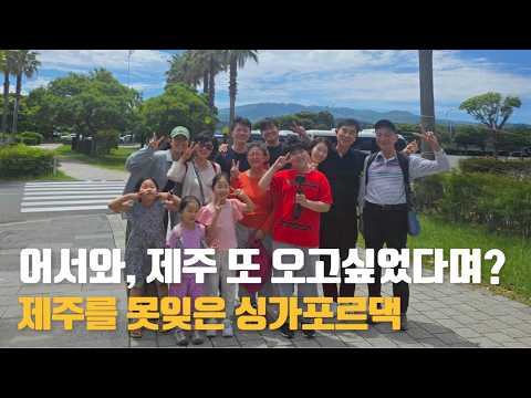 싱가포르에서 날아온 가족까지! 총출동한 12명 대가족의 왁자지껄 제주도 여행기 🌴✈️ | 가족 브이로그