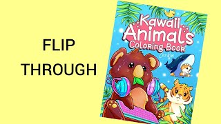 Kawaii Animals Colouring Book by Coco Wyo