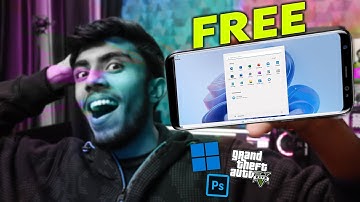 Trying Windows on Android for 1st Time! Original Windows on Android For FREE! Run PC Software/Games