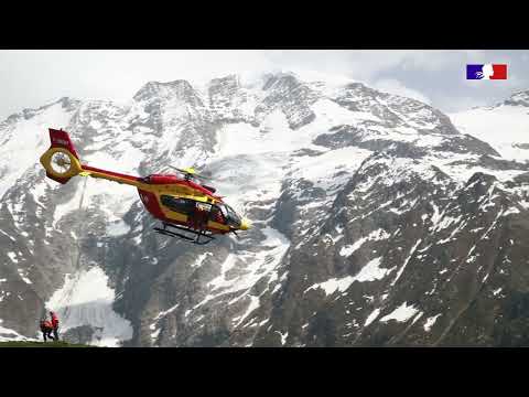 Isère. Les Deux-Alpes : secouru par l'hélicoptère après avoir