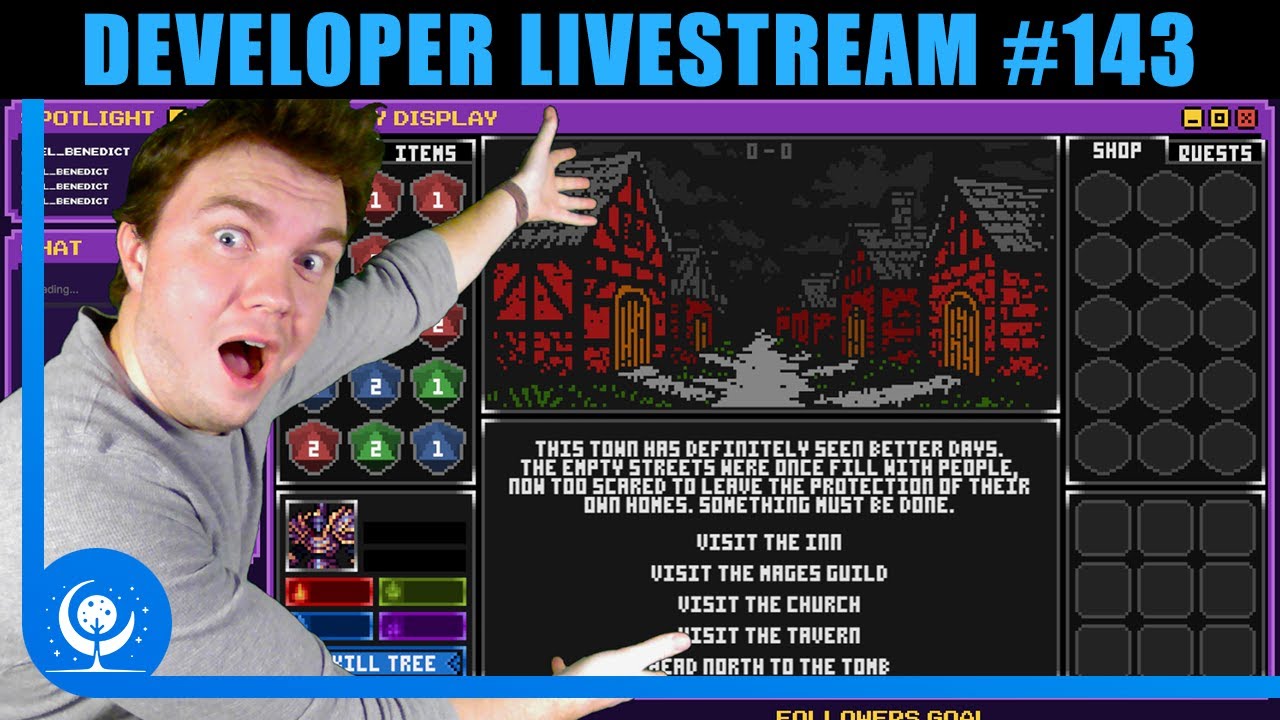 Retro Roguelike Blackjack RPG Indie Dev! Ep:143 