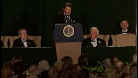 President Reagans Remarks at a Dinner for Speaker ...