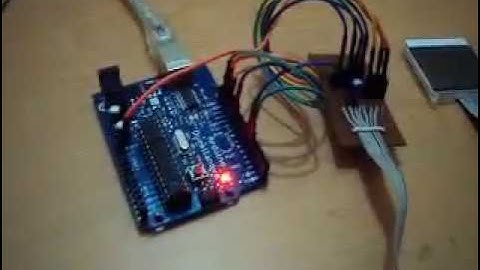 PC + Arduino + Nokia 3310 GLCD