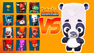 КАК ИГРАТЬ ЗА ОЛЛИ, ПАНДУ - ZOOBA, ЗУБА - ZOO BATTLE ARENA, ЗООПАРК БИТВА АРЕНА MAX RISK 2020 #1