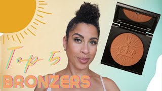 MY TOP 5 BRONZERS // Alicia Archer