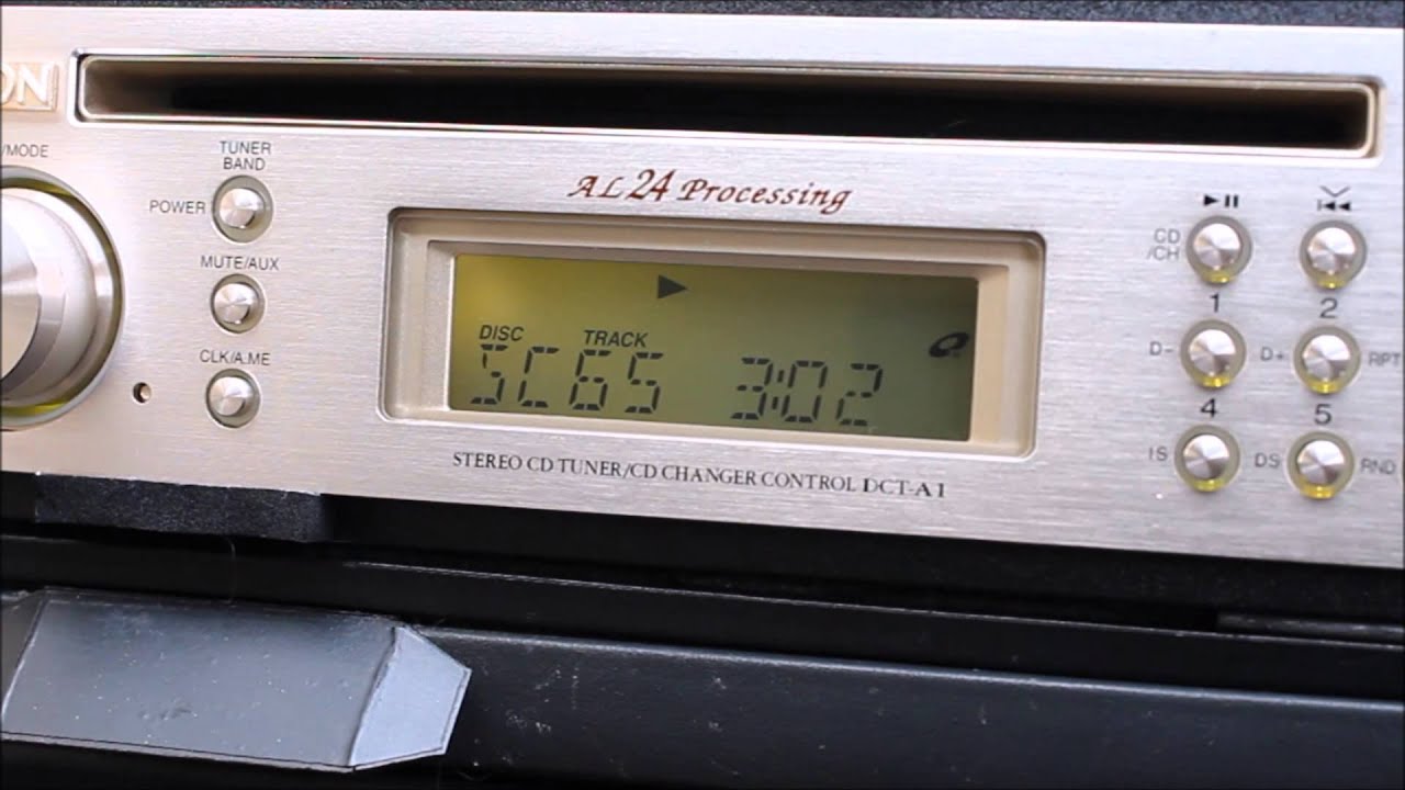 DENON DCT- A1 PCM1704K仕様 - YouTube