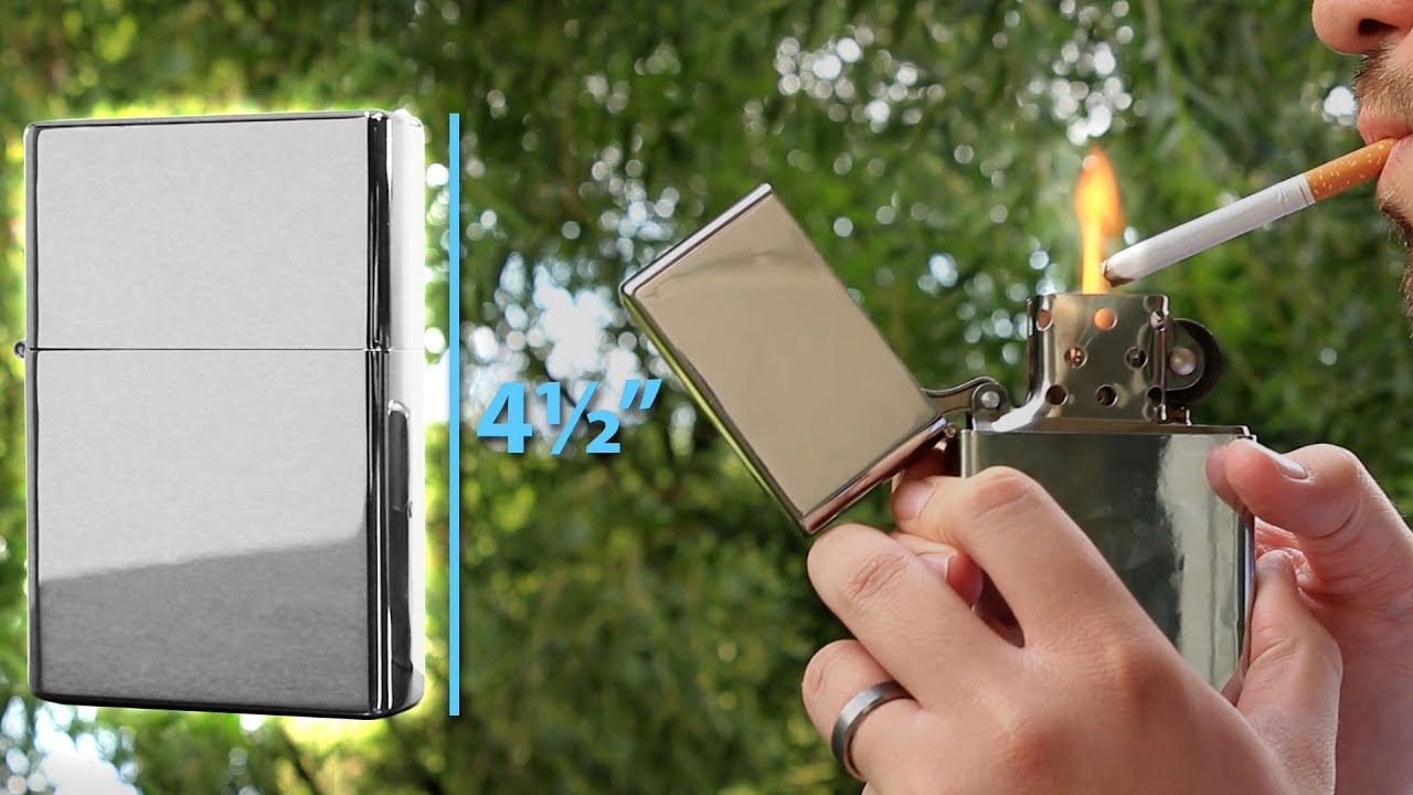 Alfabetisk orden Samuel ost Fully-Functional Jumbo Lighter - YouTube