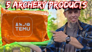 5 Archery TEMU items that you need for your home archery bench #temu #temufinds