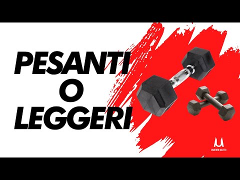 Meglio Carichi Pesanti o Leggeri per Allenarti