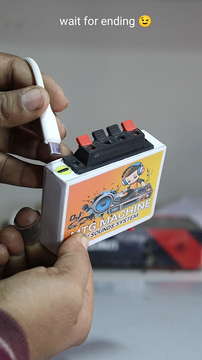 Mini Amplifier 😅 #viralshort #viralreels #viralshorts #trendingshorts #shortsfeed #shortvideo #bass