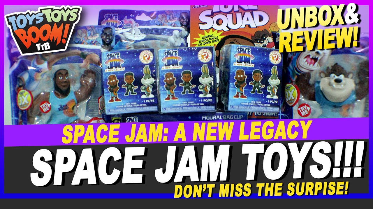 Space Jam Toys unbox and Mystery Surprise | Unbox and Review | Toys Toys Boom | Toy review