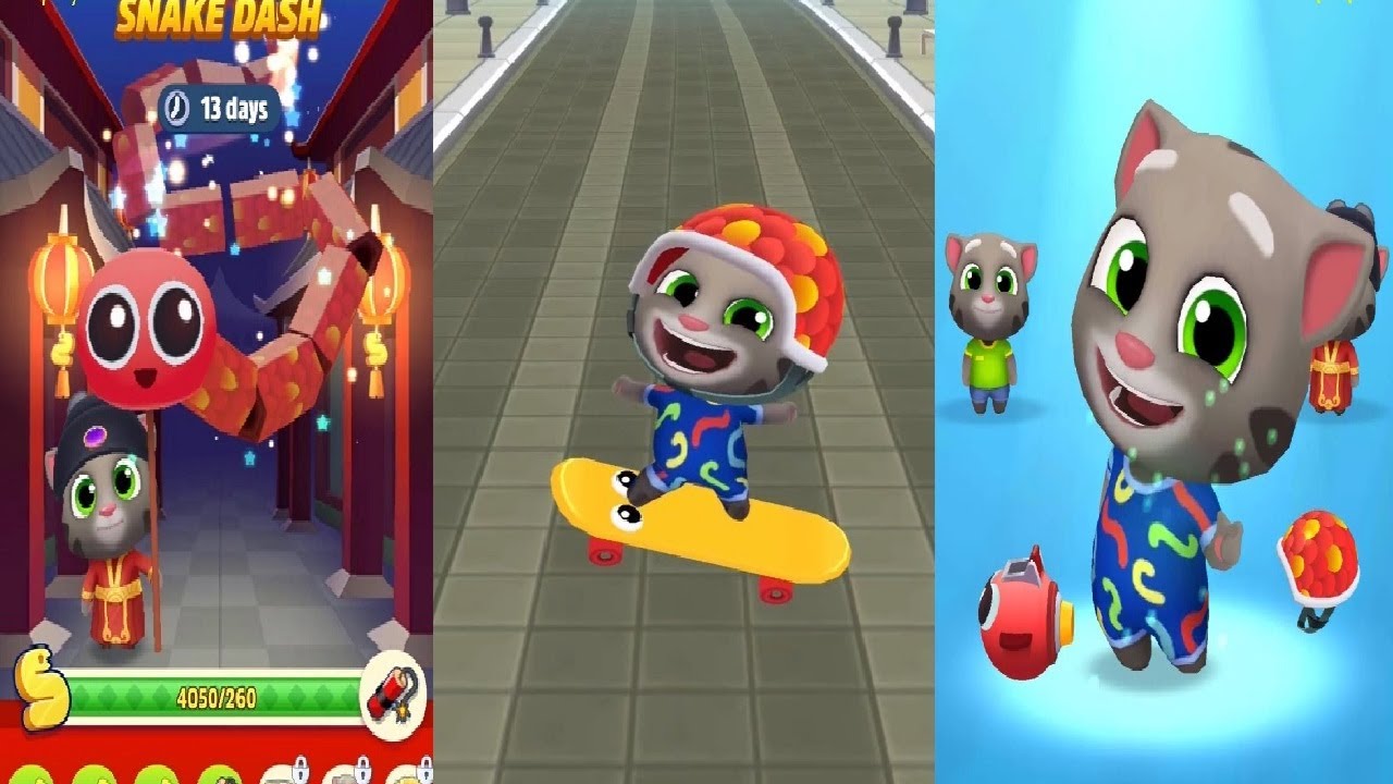 Talking Tom Gold Run NEW UPDATE New Character Snake Off Tom Boss Fight New Events Chasing for Snakes