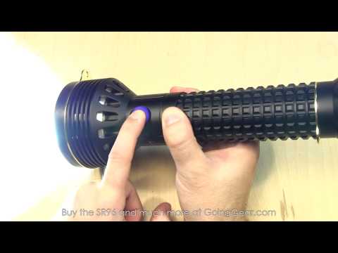 Olight SR96 Intimidator 4800 Lumen Flashlight Extended Review