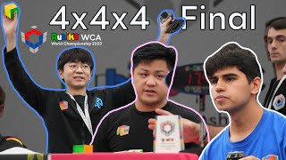 Rubik's WCA World Championship 2023: 4x4x4 Final