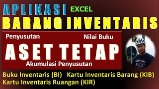 KELOLA BARANG INVENTARIS ASET TETAP OTOMATIS DENGAN EXCEL