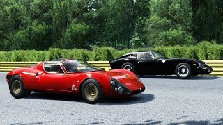 Alfa Romeo 33 Stradale vs Ferrari 250 GTO • Monza Alfa Romeo 33 Stradale vs Ferrari 250 GTO • Monza