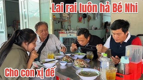 Gặp cháo vịt siêu ngon Bé Nhi kêu xị đế lai rai khiến Khương Dừa hết hồn