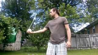 Poi: Trick of the Week #27 - Forearm Fold to Overhead Arm Roll