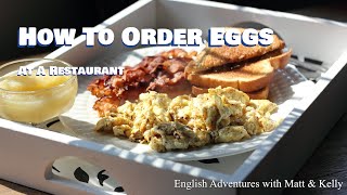 How To Order Eggs In A Restaurant - Learn English Phrases screenshot 5