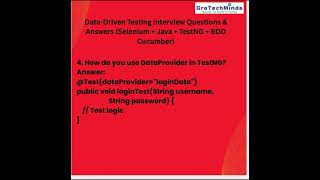Data-Driven Testing in Selenium | Java + TestNG + BDD Cucumber Framework