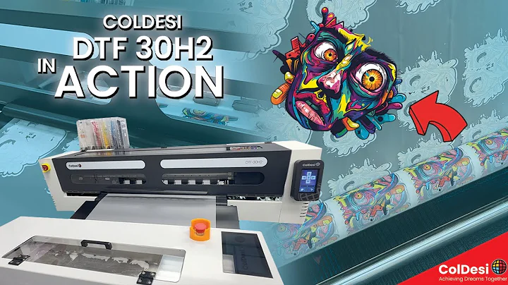 Direct-To-Film Printing in Action | ColDesi 30H2 Commercial DTF Printer