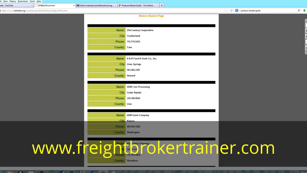 How To Find Freight As A Freight Broker Agent YouTube How To Find Freight As A Freight Broker Agent YouTube