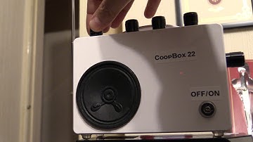 15th March 2017 First test of the NEW CoopBox 22 echo Ghostbox