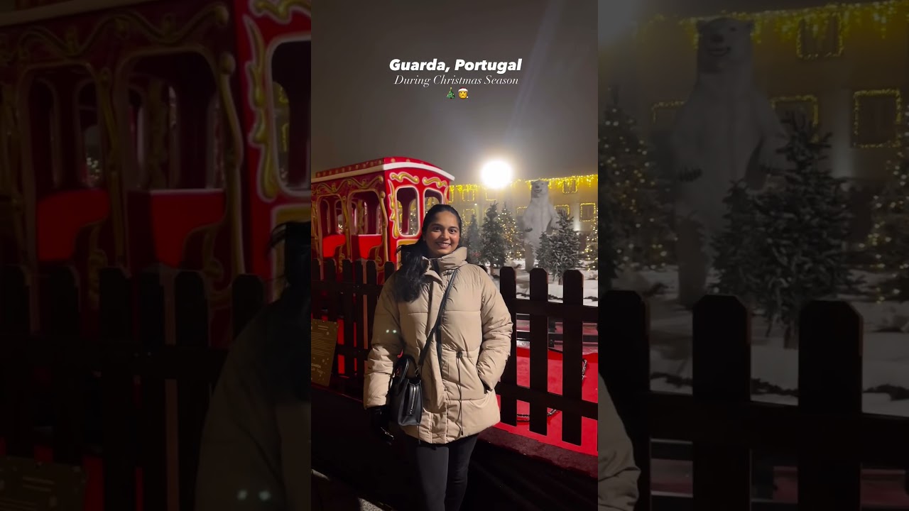 Guarda, Portugal #christmas #travel #portugal #viral #trending #shorts #shortsvideo