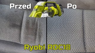 Odkurzacz Piorący Ryobi RDC18 - TEST