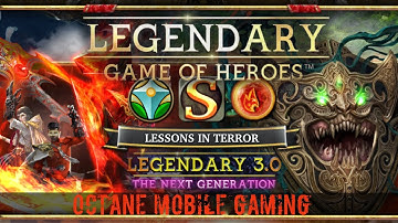 Legendary game of heroes - Lessons in Terror Deck Release