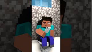 Talking to the moon | Minecraft Animation #shorts