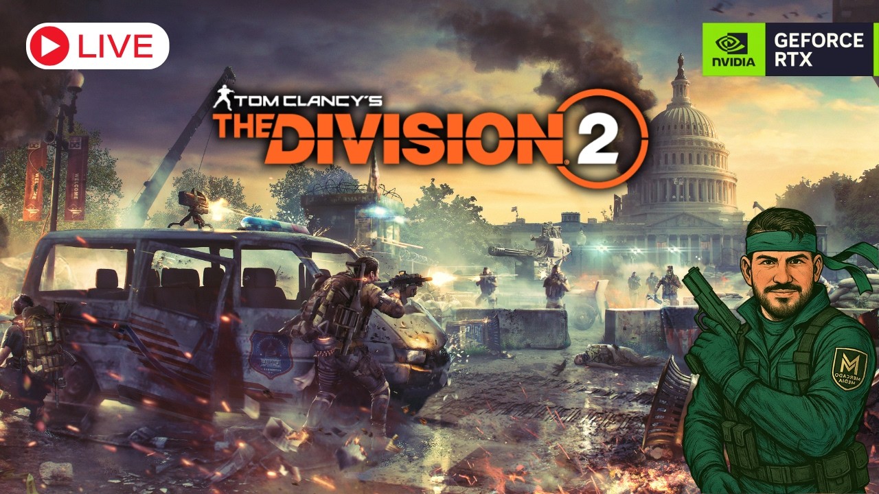 🔴LIVE - THE DIVISION 2 - Mutiny Stretch Goal Grind [RTX 4090]