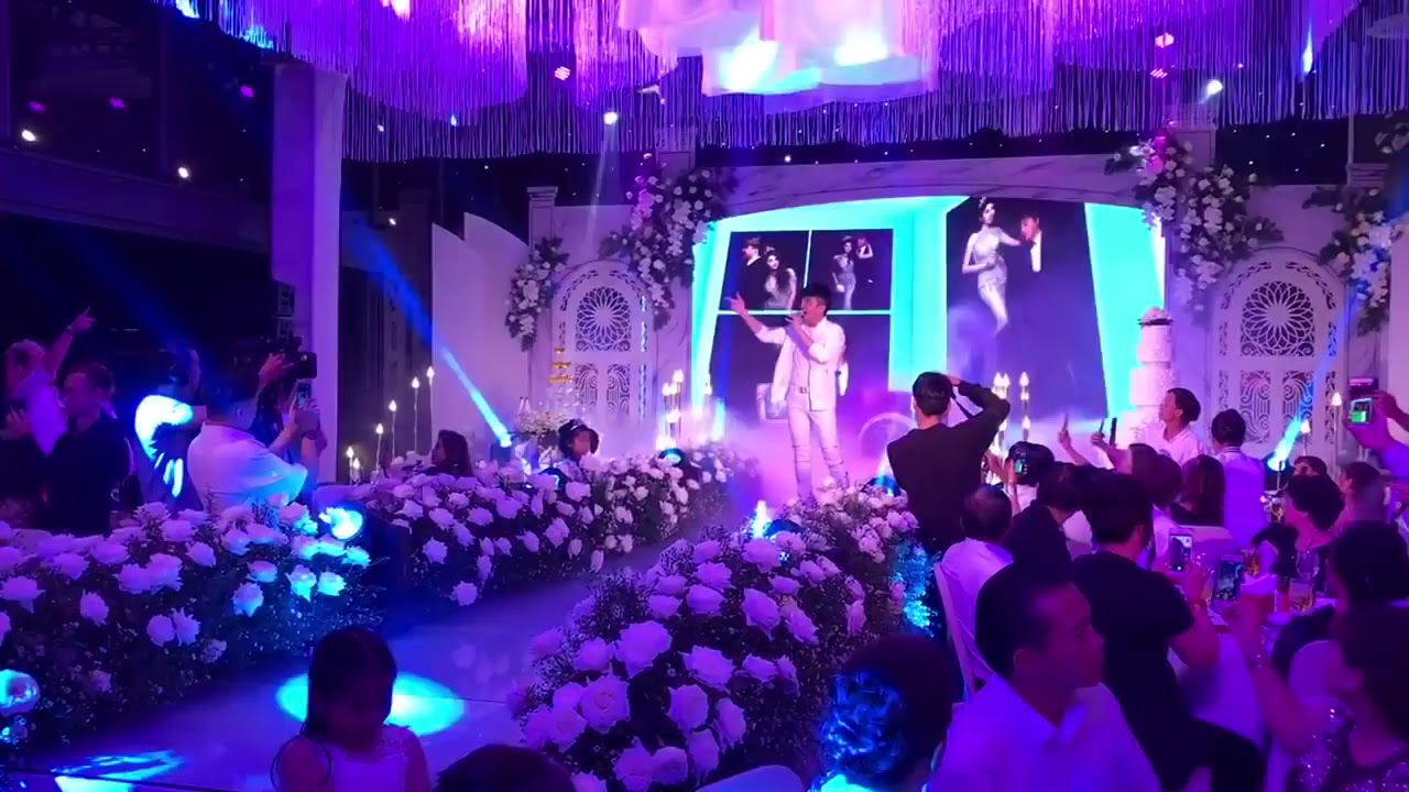 Đám cưới LÂM CHẤN KHANG VÀ KIM JUN SEE sao việt hát quẩy banh nóc😃😃😃👍🏻😍😍😍