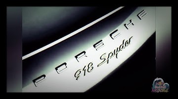 Porsche 918 Spyder Render Animation