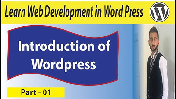 WordPress Tutorial Complete Course Part-1 | Introduction Of WordPress