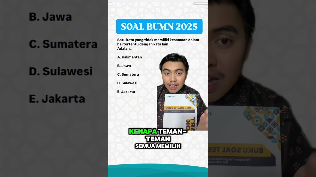 Soal RBB BUMN 2025 