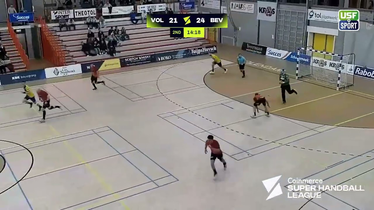 SHL Highlights | KRAS/Volendam - HUMBY BEVO HC #superhandball #SHL