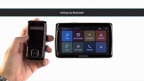 6. How to use your Navman MY-Series 2010 | Setting up Bluetooth