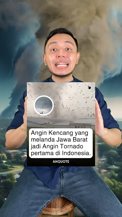 Tornado PERTAMA di Indonesia? Kok bisa? #shorts